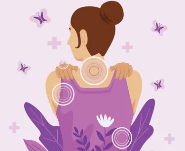 Ilustración relacionada con dolor por fibromialgia